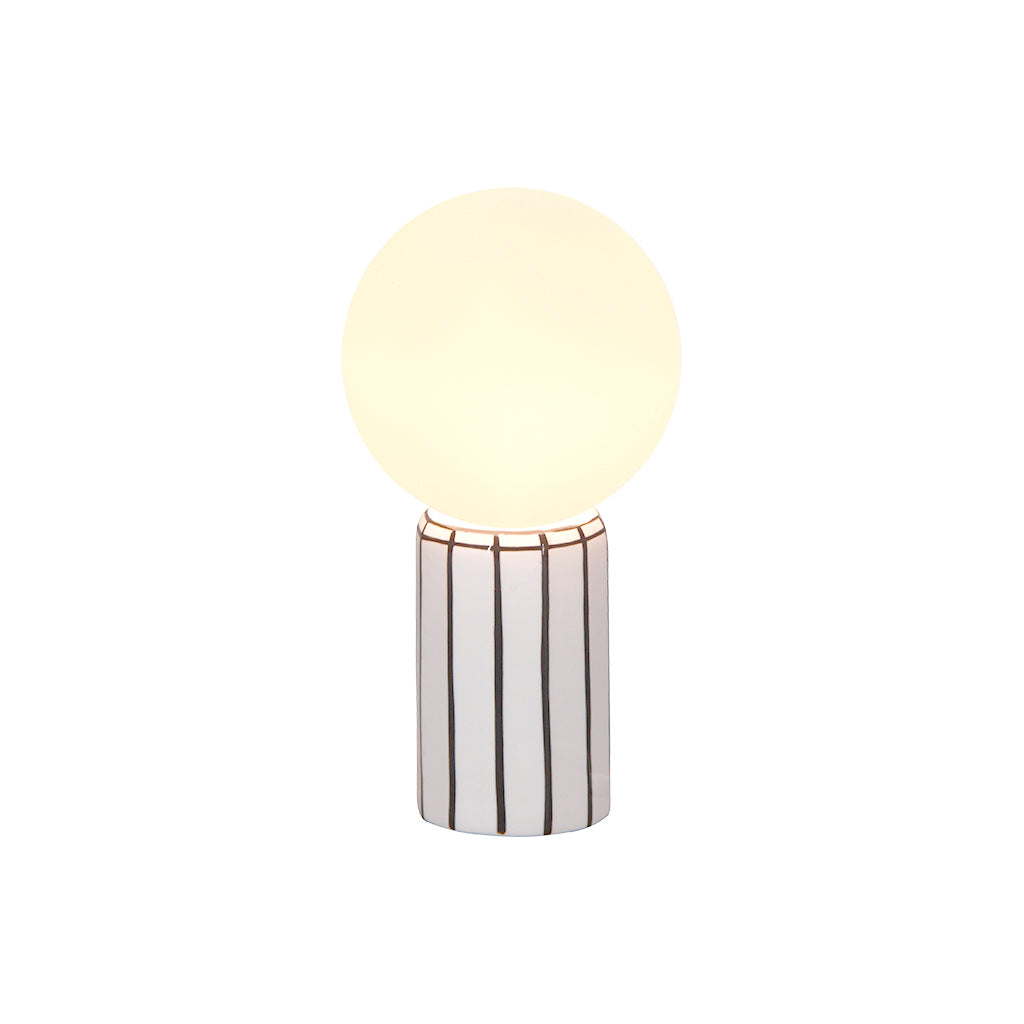 Lampe mini - Blanc et noir