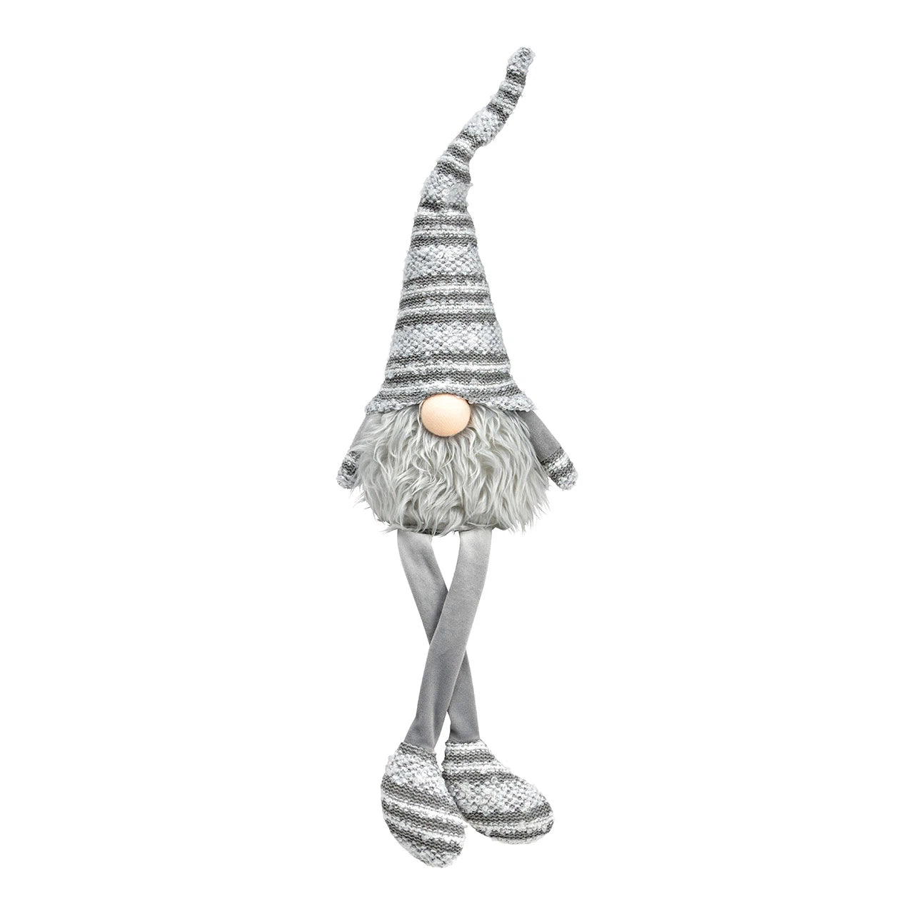 Gnome jambes pendantes - Gris (grand)