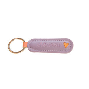 Porte clés nounou - Mauve