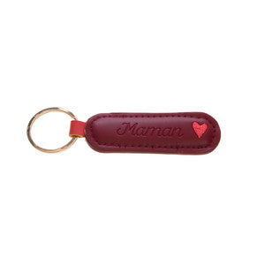 Porte clés maman - Bordeaux