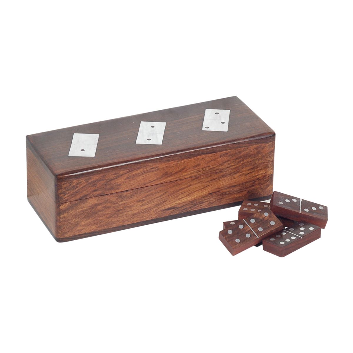 Jeu de dominos - Marron