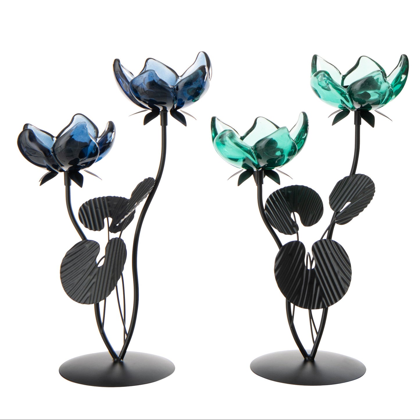 Photophore fleur - Vert