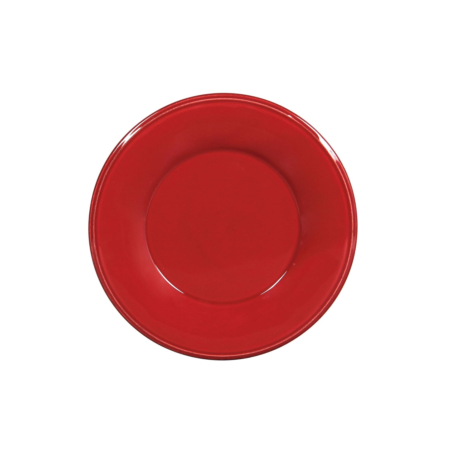 Assiette à dessert - Rouge