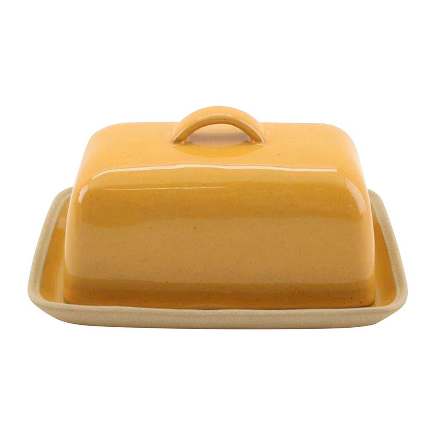 Beurrier en grès curry