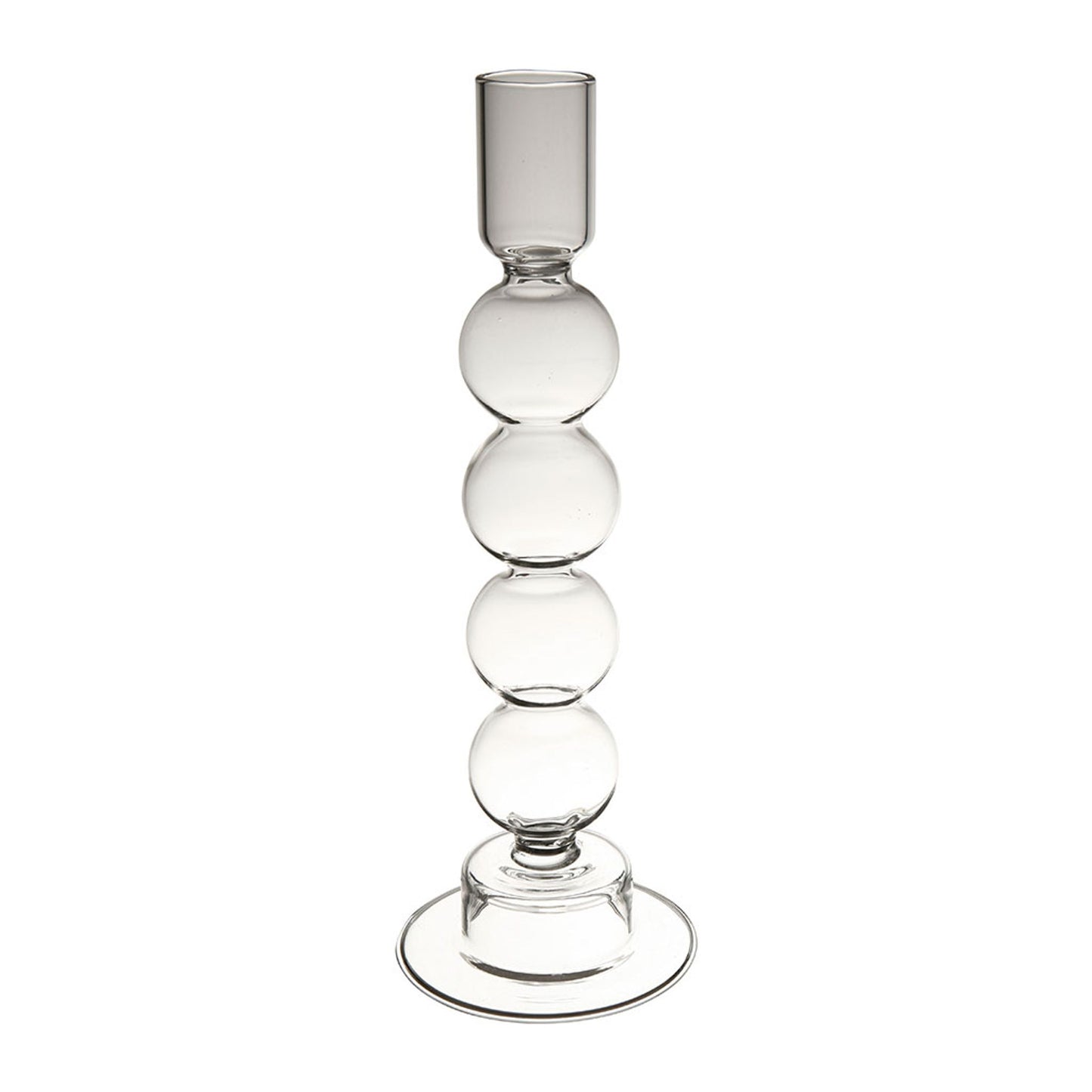 Bougeoir boule GM - Transparent