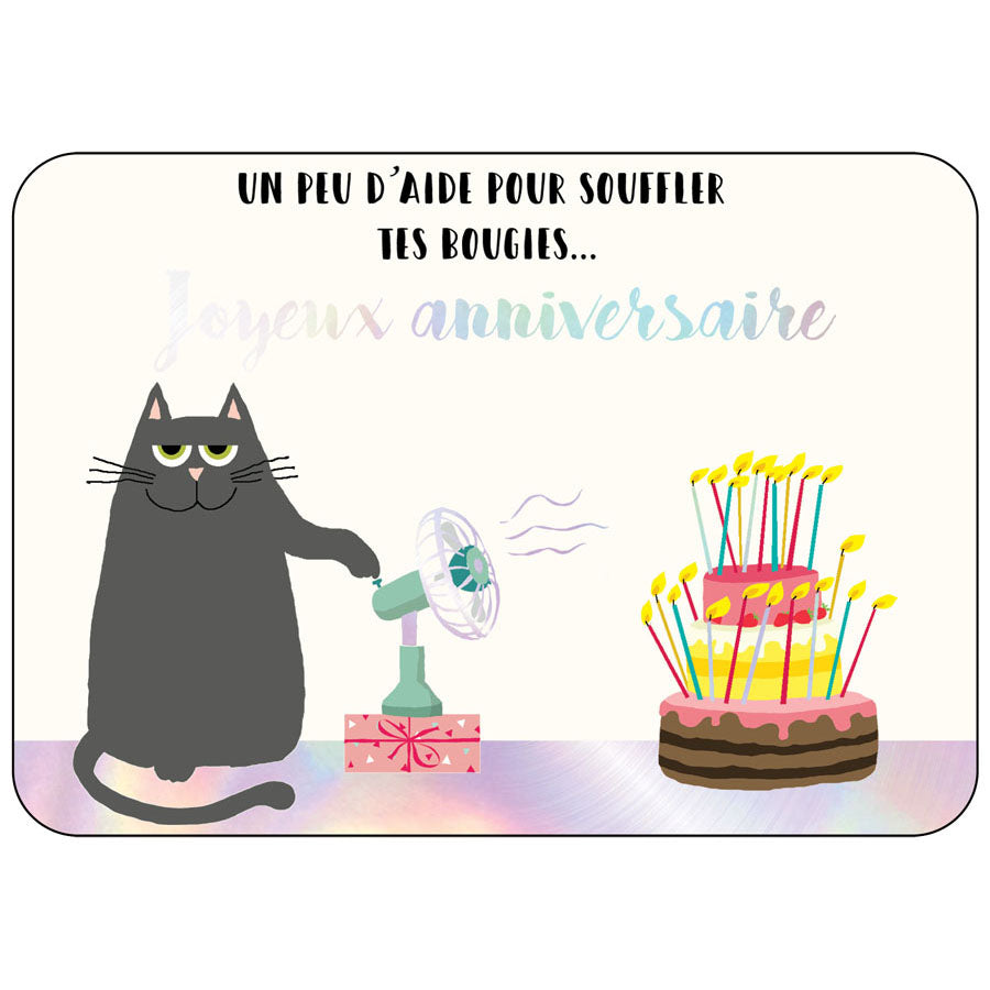 Carte postale - Anniversaire
