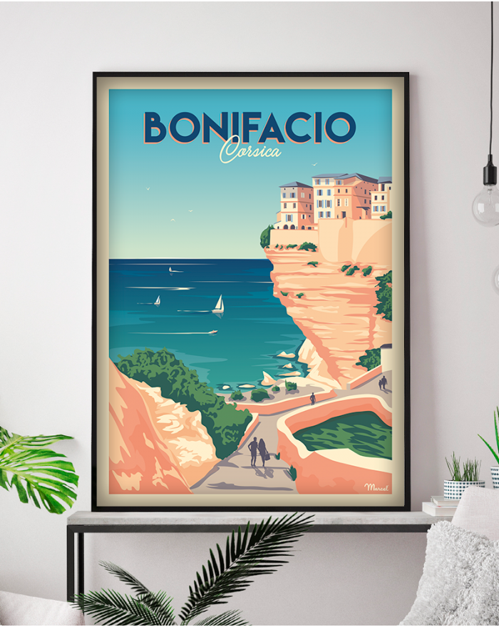 Poster vintage bonifacio