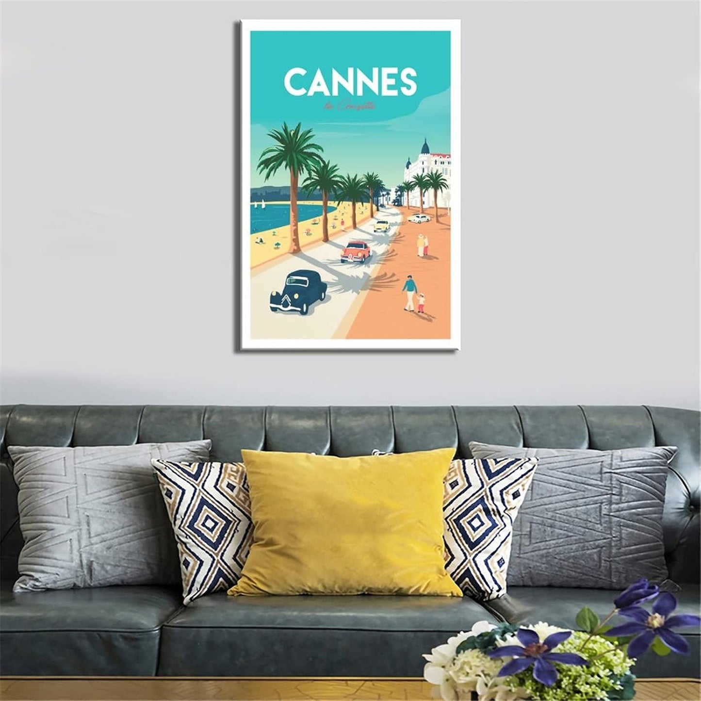 Poster vintage cannes