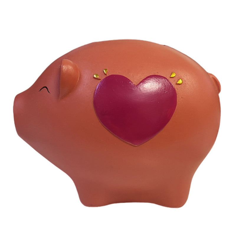 Tirelire cochon - Orange