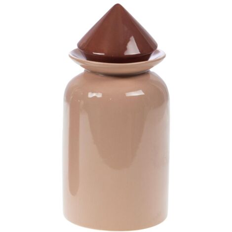 Vase triangle - taupe