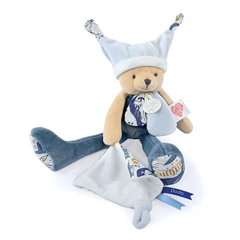 Doudou pantin ourson - Marron