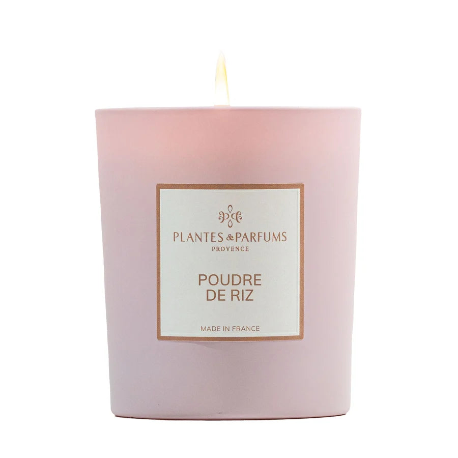 Bougie végétale - Poudre de riz