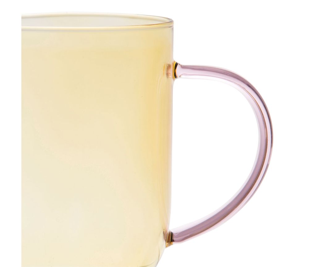 Tasse - Jaune et rose