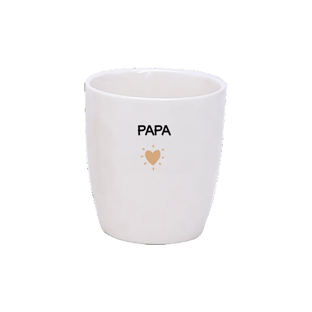 Tasse papa - Cœur rouge
