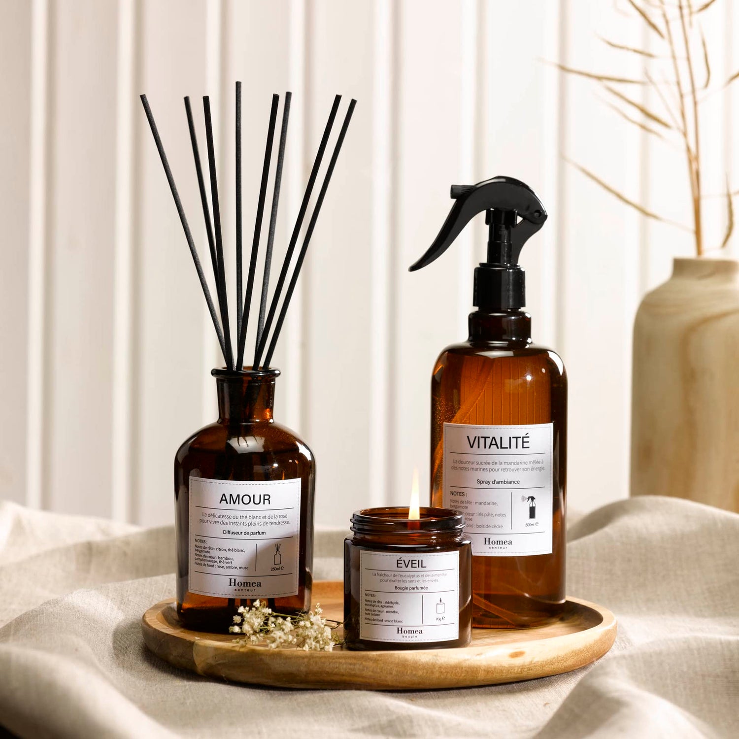 Diffuseurs et spray d'ambiance