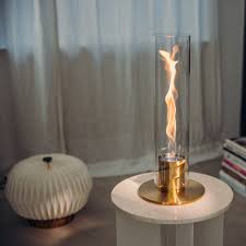 Lampes feu brasero