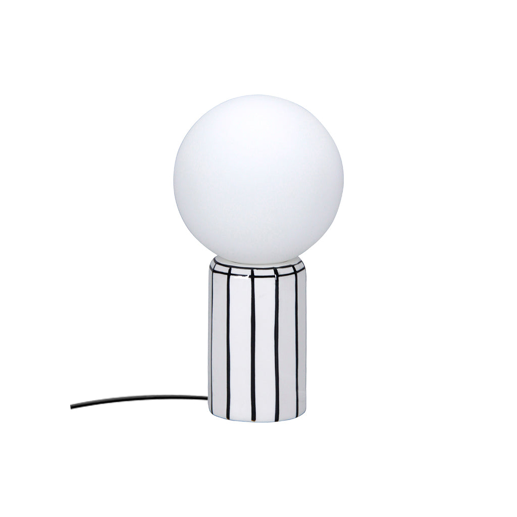 Lampe mini - Blanc et noir