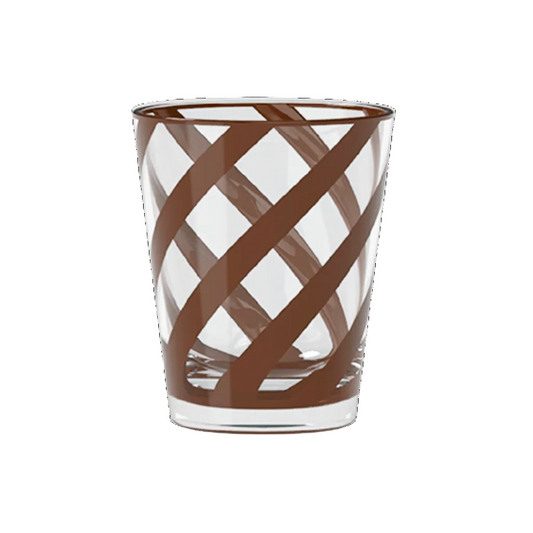 Verre acrylique - Brun
