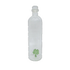 Bouteille trèfle 3d trèfle - Transparent et vert