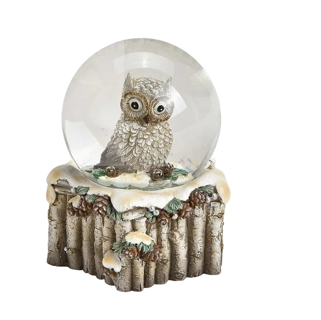 Boule à neige colibri - Gris