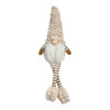 Gnome jambes tombantes - Blanc et beige