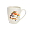 Tasse colibri - Blanc et orangé