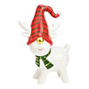 Renne bonnet écharpe GM - Blanc rouge et vert
