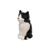 Vase chat - Noir et blanc