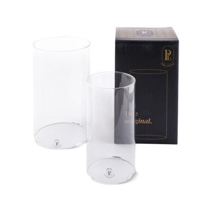 Photophore de protection en verre GM - Transparent
