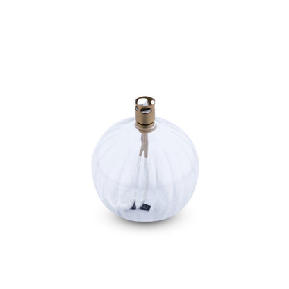 Lampe à huile ronde élégante PM - Transparent