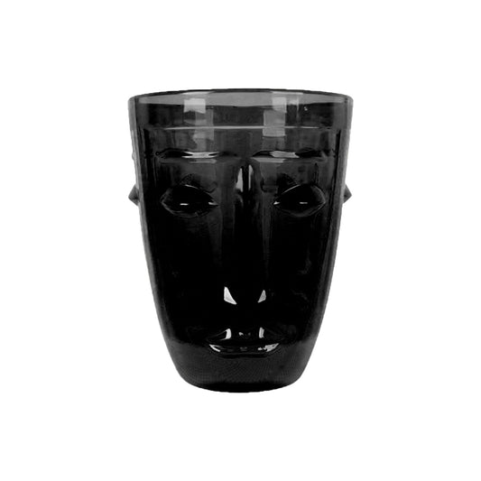Verre visage - Noir
