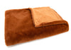Plaid luxe tout doux 130 × 170 cm - Terracotta