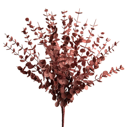 Fleur artificielle - Aubergine
