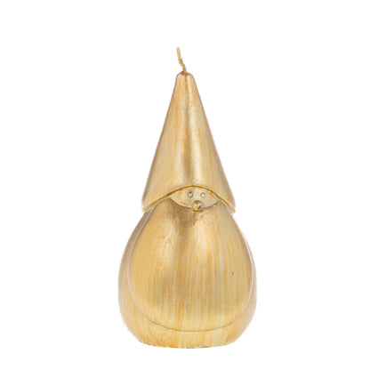 Bougie Père Noël GM - Doré