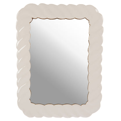 Miroir torsade - Crème