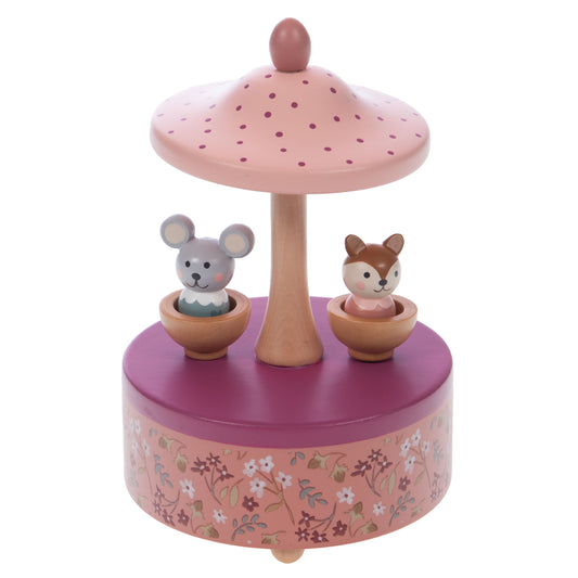 Carrousel aimanté - Rose