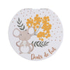 Boîte à dents - Blanc marron et jaune