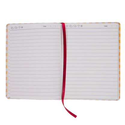 Carnet incroyable maman - Blanc et jaune
