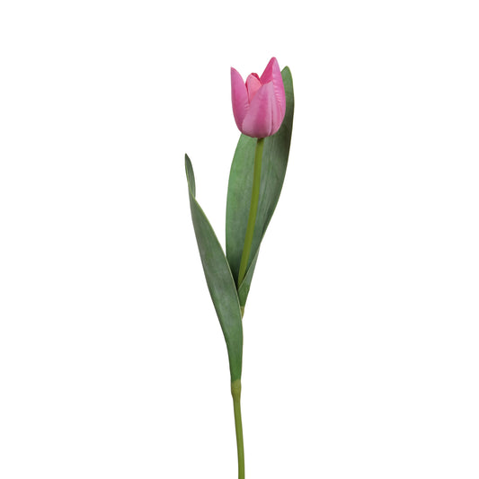 Fleur tulipe artificielle - Rose