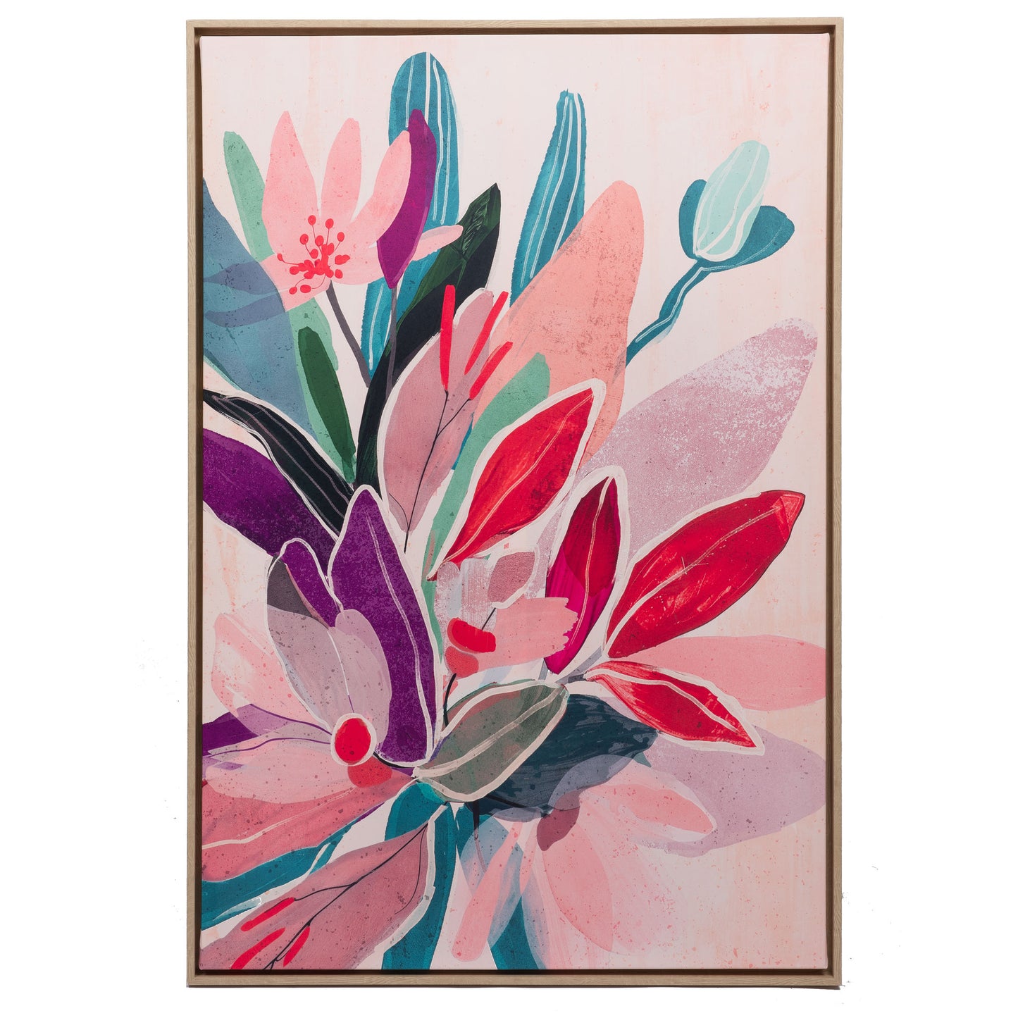 Tableau en aquarelle - Muliticolore