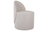 Fauteuil tabouret - Beige ivoire