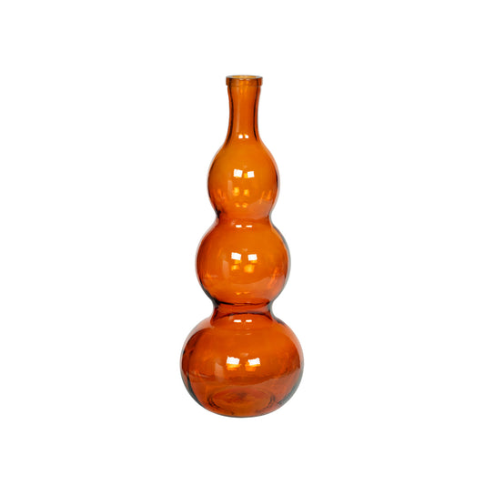 Vase - orange translucide