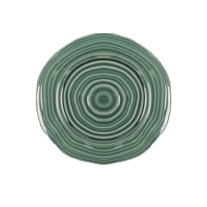 Assiette à dessert spirale - Beige