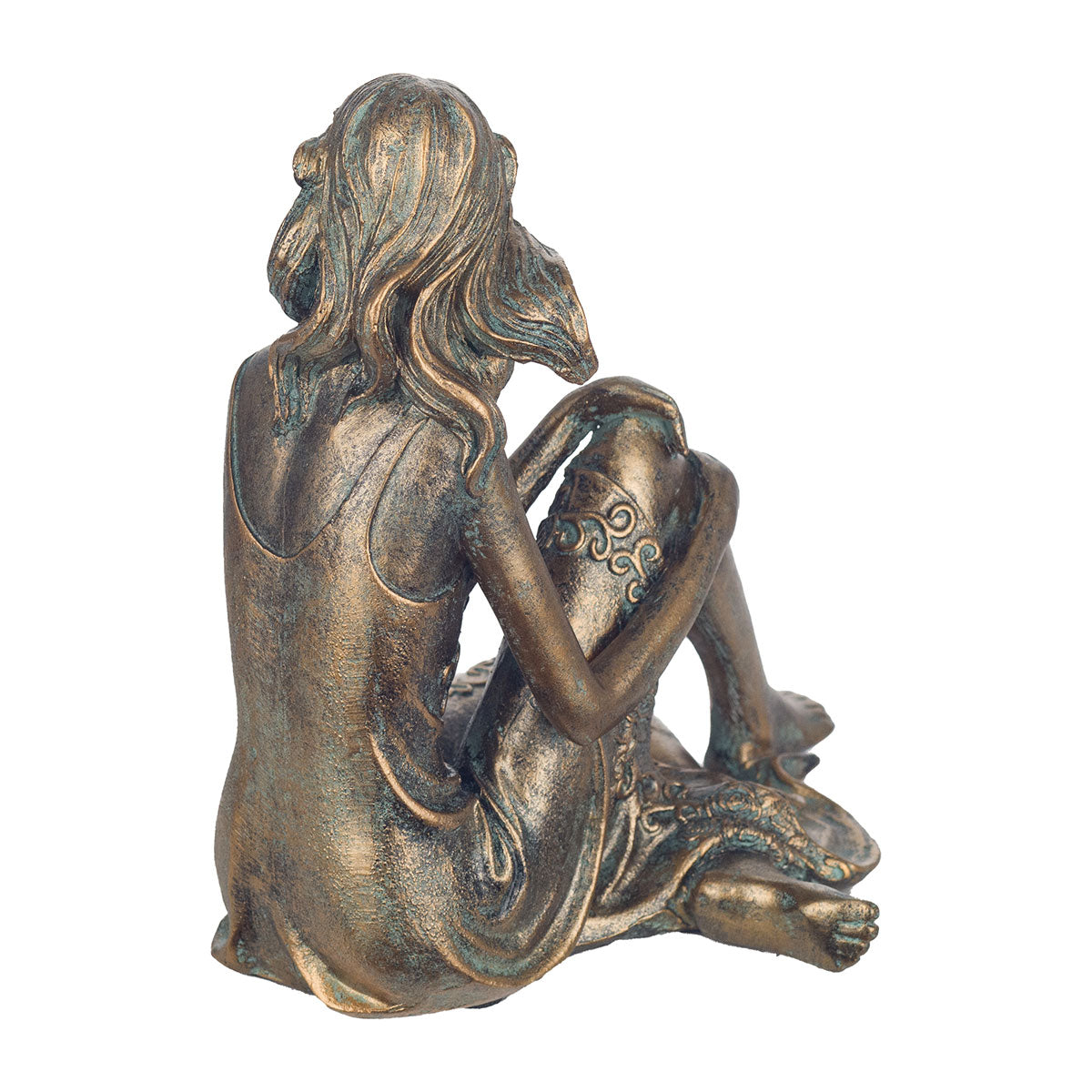 Statuette Femme - Bronze doré