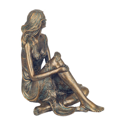 Statuette Femme - Bronze doré