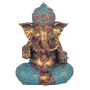 Ganesha - Doré et bleu