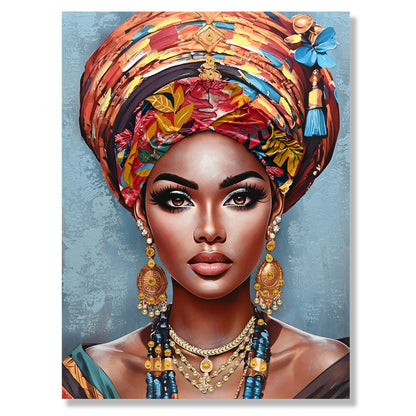Tableau femme africaine - Multico