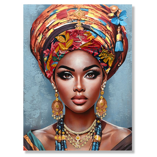 Tableau femme africaine - Multico