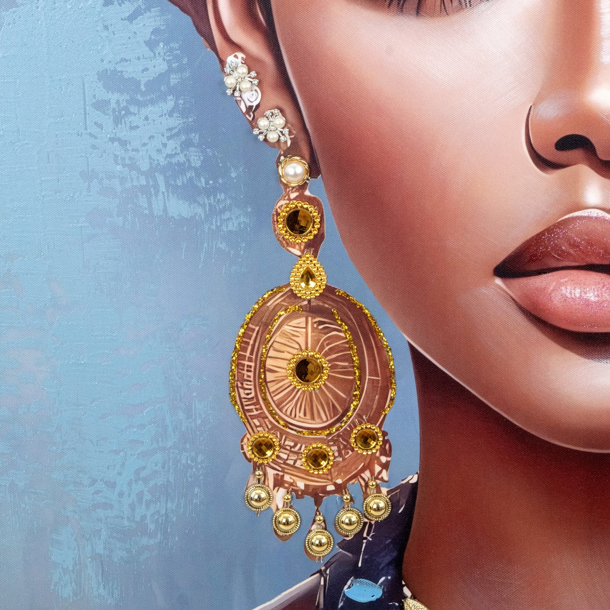Tableau femme africaine - Multico