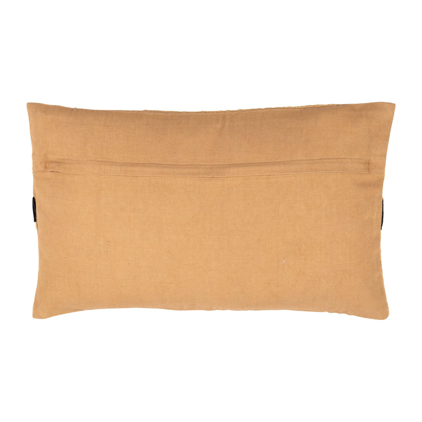 Housse de coussin 50x30cm - Beige et noir